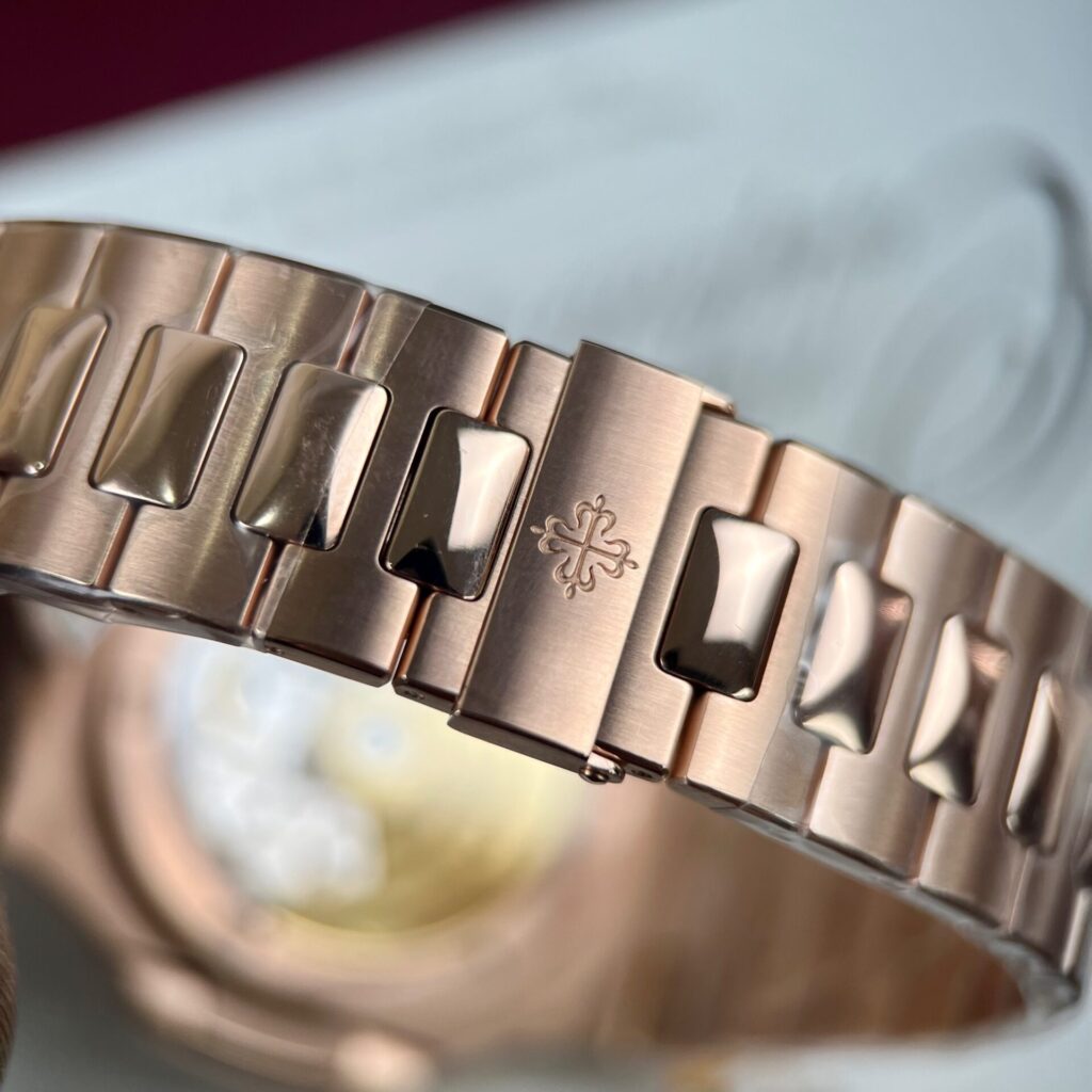 Patek Philippe Best Replica Watch Nautilus 5711 Gold Wrapped & Moissanite Diamonds Custom 40mm - Soul Replicas