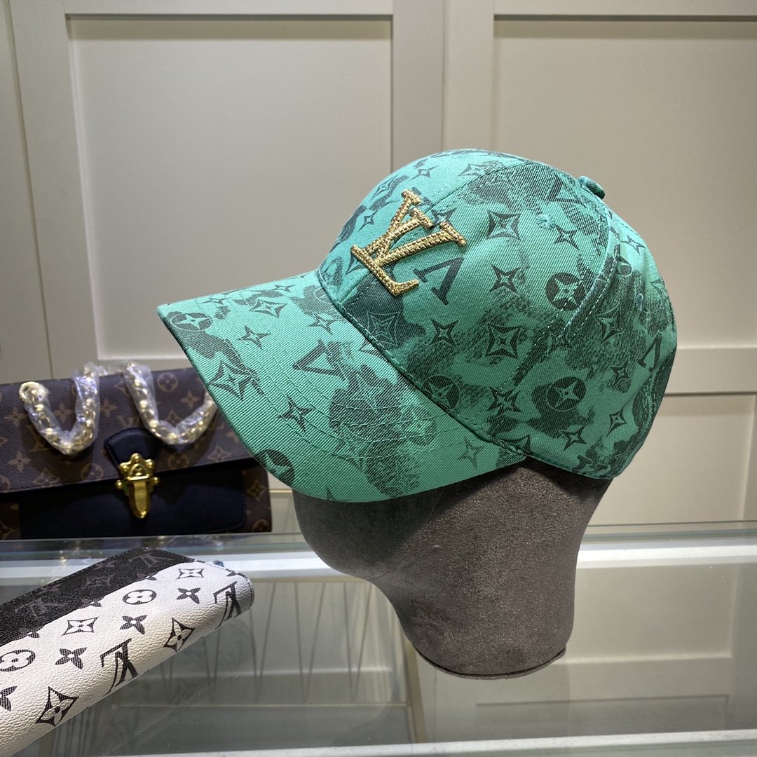 Louis Vuitton Be My Cap In Green - Soul Replicas