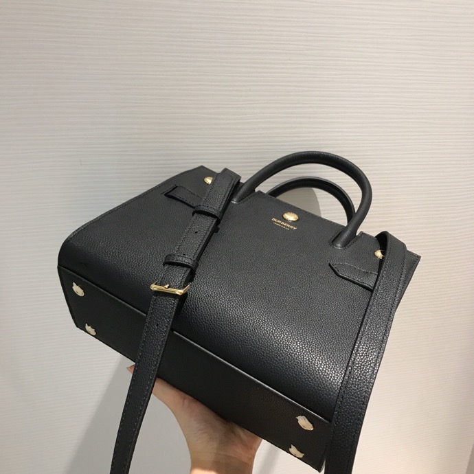 Burberry Mini Title Bag Black For Women. Women-s Bags 9.8.6in/25cm - Soul Replicas