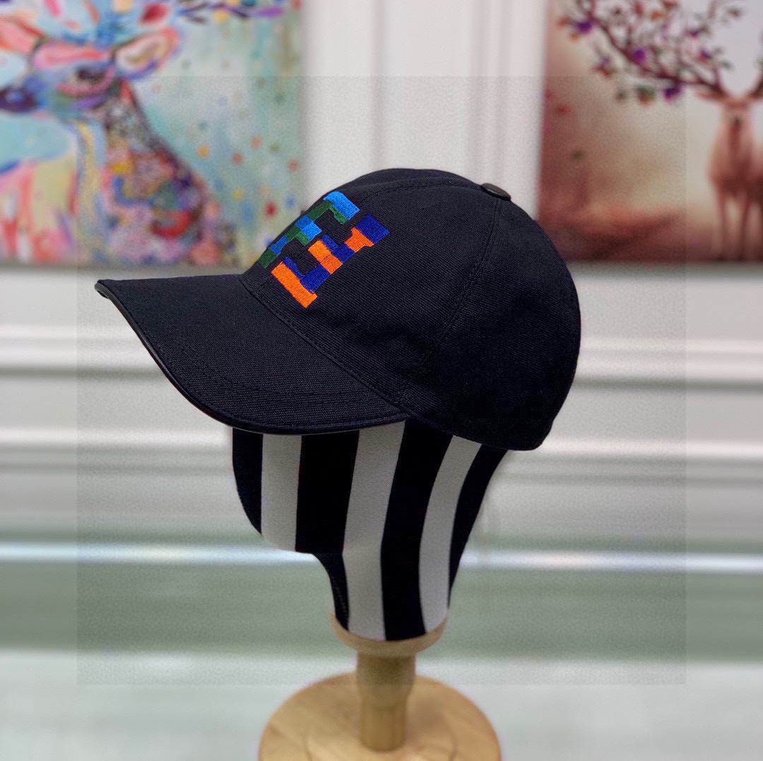 Fendi Baseball Cap Black Fendi Cap - Soul Replicas