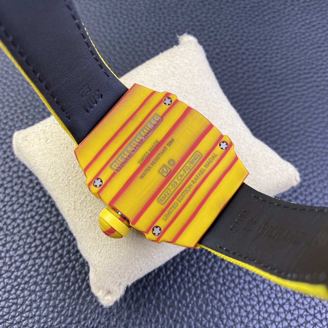 Richard Mille Best Replica Watch RM27-03 Tourbillon Full Carbon 44mm - Soul Replicas