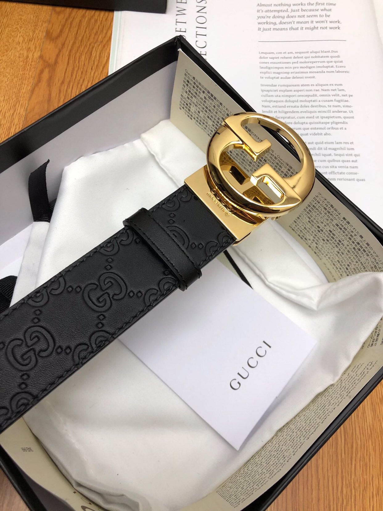 Gucci Marmont Reversible Belt Black. Women Belt - Soul Replicas