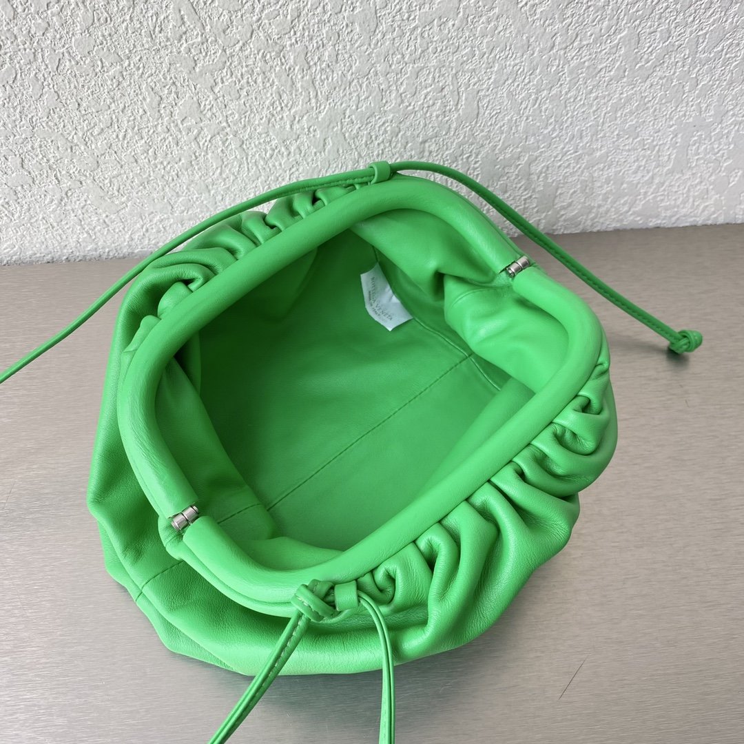 Bottega Veneta Mini Pouch Green. For Women. Women-s Bags 8.7in/22cm 585852V1BW03724 - Soul Replicas