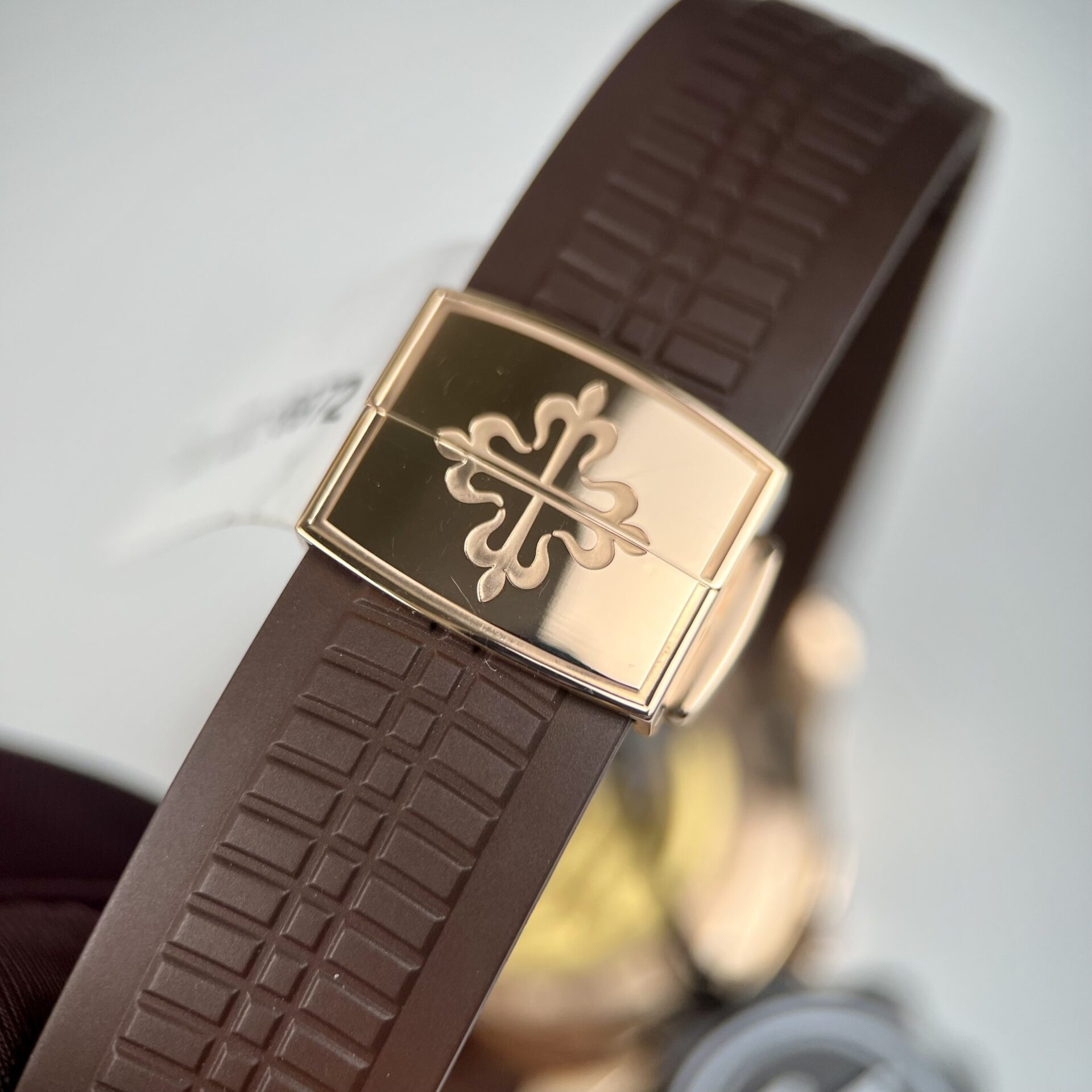 Patek Philippe Replica 1:1 Watch Aquanaut 5164R Chocolate Dial ZF Factory 40.8mm - Soul Replicas