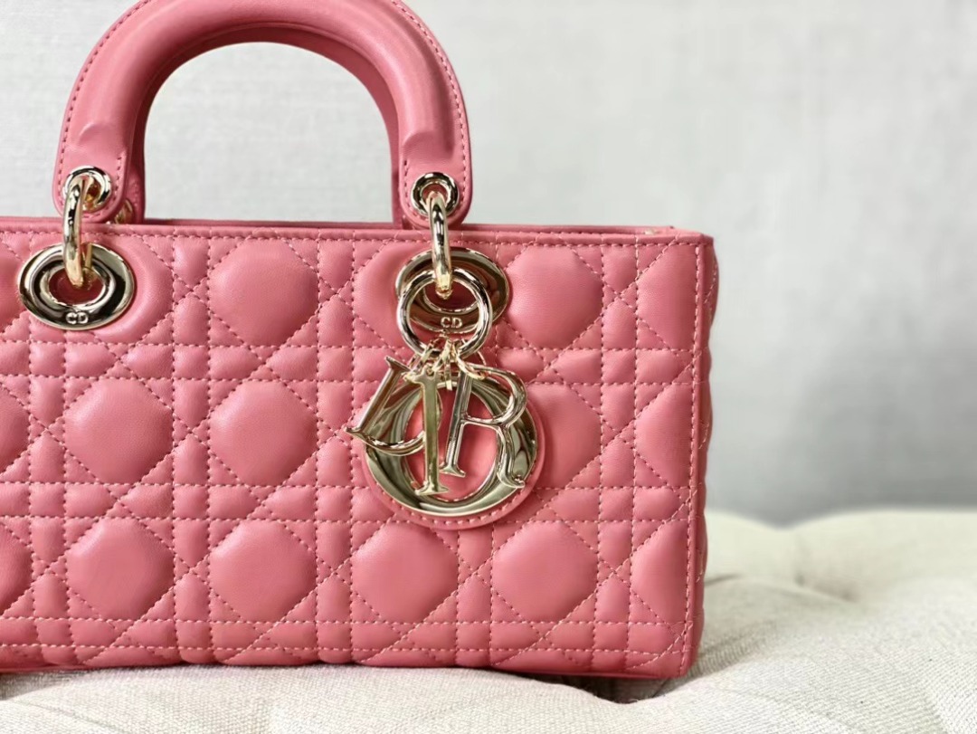 Christian Dior Lady D-Joy Bag Pink. For Women Women-s Handbags. 26cm CD - Soul Replicas