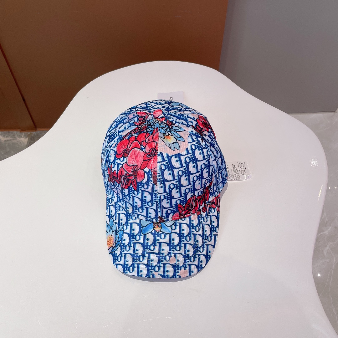 Christian Dior Baseball Cap White/Blue Cap - Soul Replicas