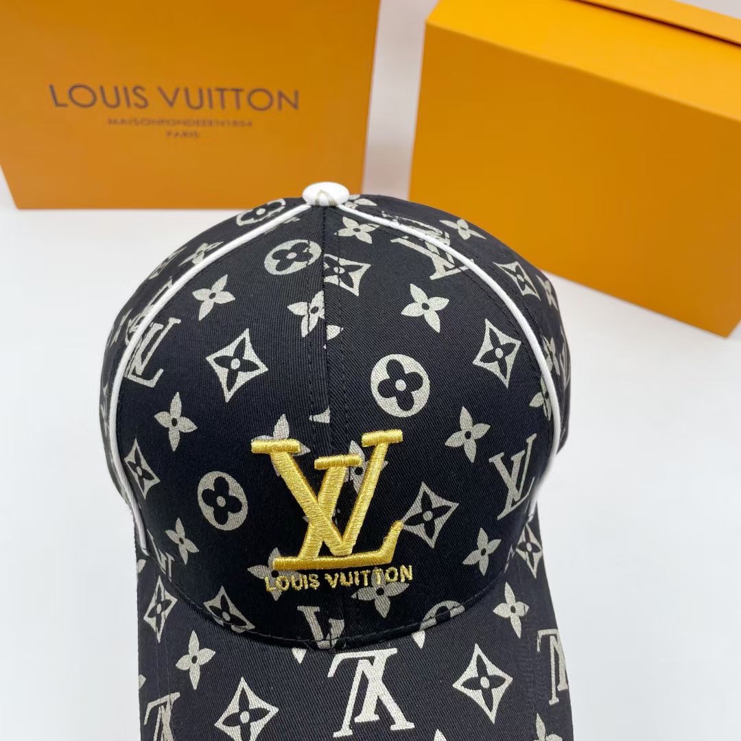 Louis Vuitton Match Cap Black LV Cap - Soul Replicas
