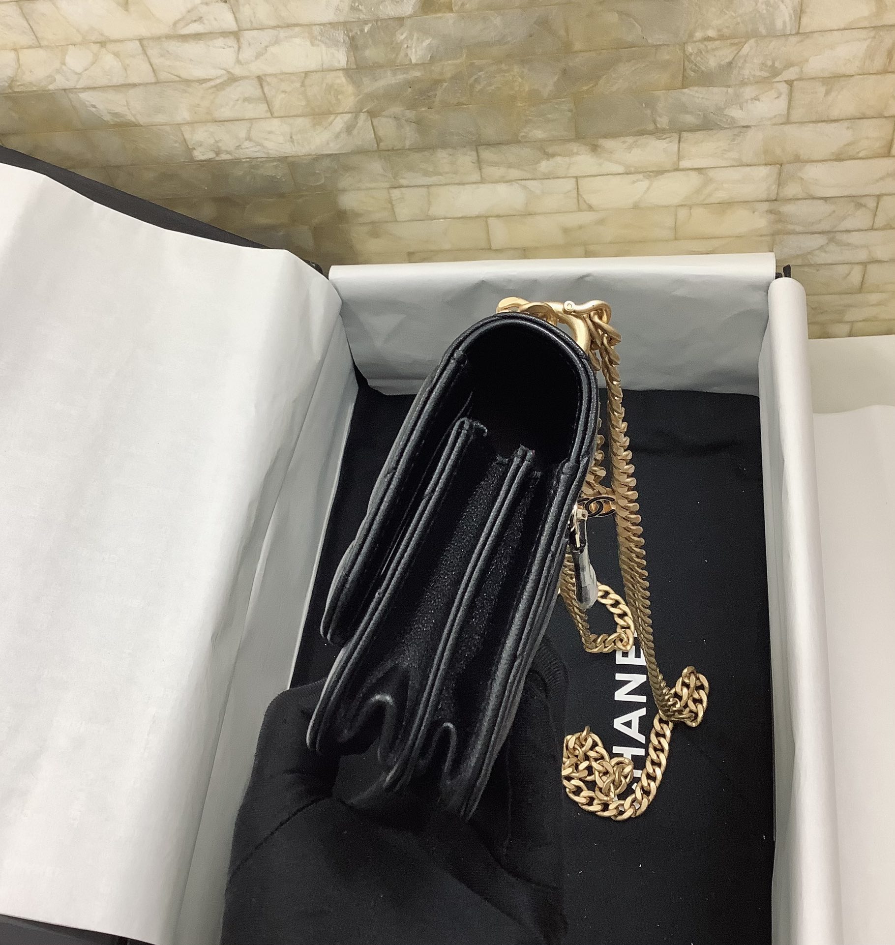 ChanelSpring And Summer 22C Black For Women. Women-s Bags 6.1in/15.5cm - Soul Replicas