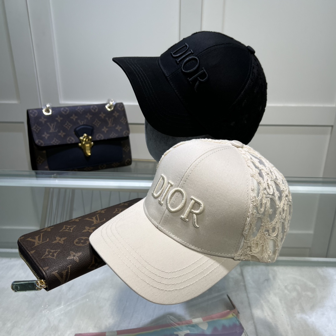 Christian Dior Baseball Cap White Cap - Soul Replicas