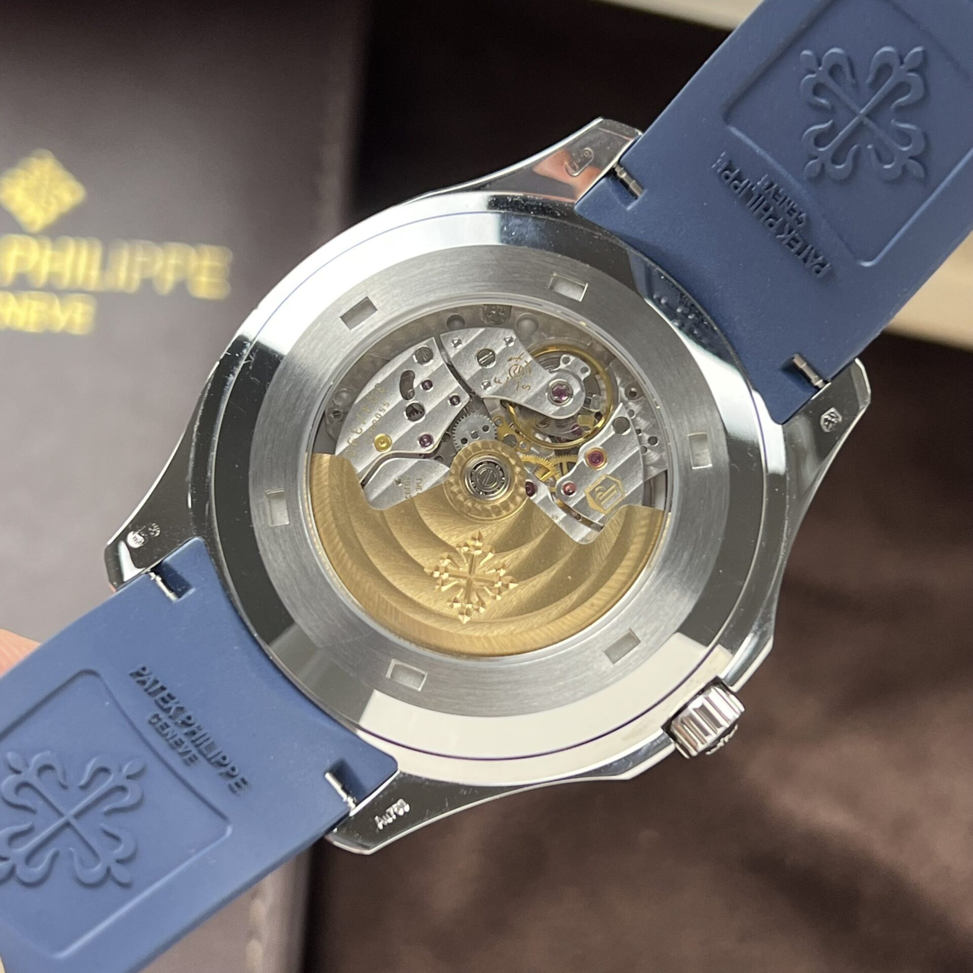 Patek Philippe Replica Watch Aquanaut 5168G Blue Dial 3K Factory 42mm - Soul Replicas