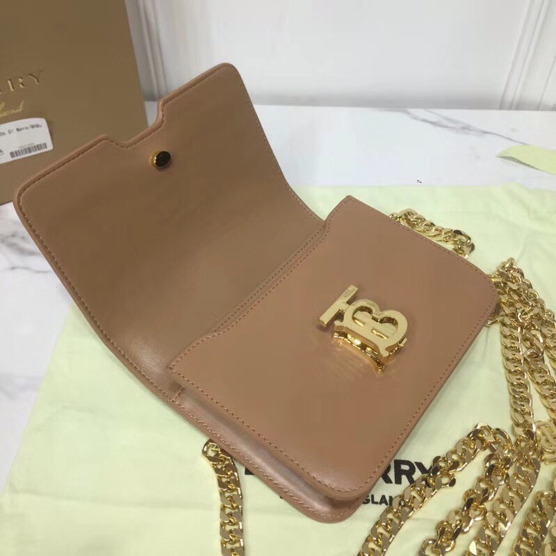 Burberry Tb Chain Belt Bag Brown For Women. Women-s Bags 6.6in/17cm - Soul Replicas