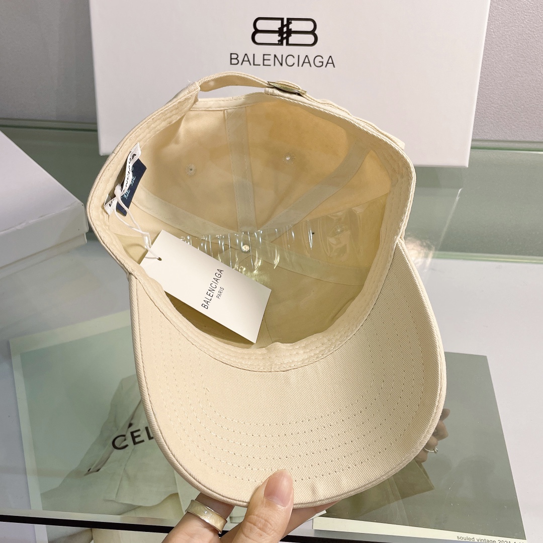 Balenciaga Political Campaign Cap In Beige - Soul Replicas