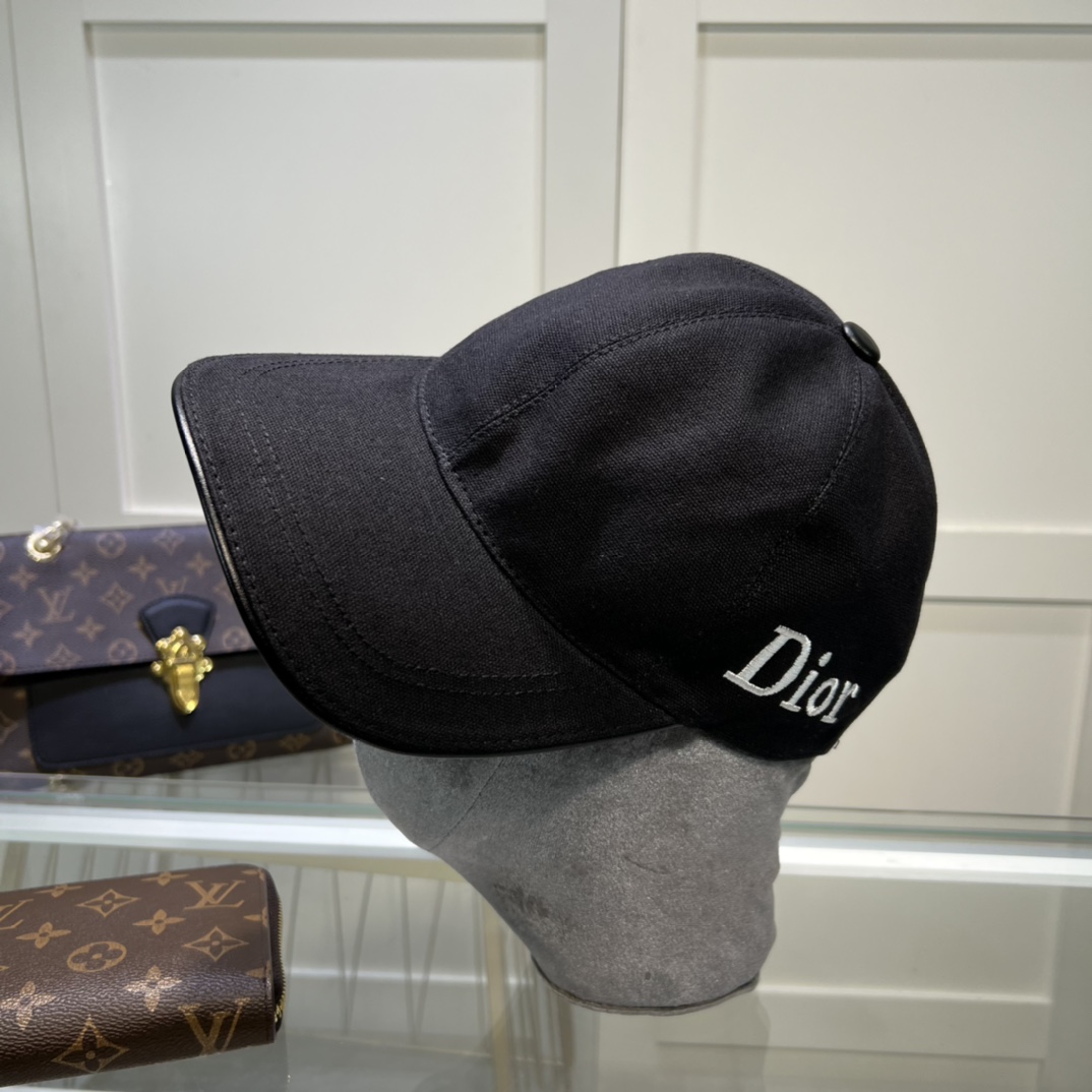 Christian Dior Baseball Cap Black Cap - Soul Replicas