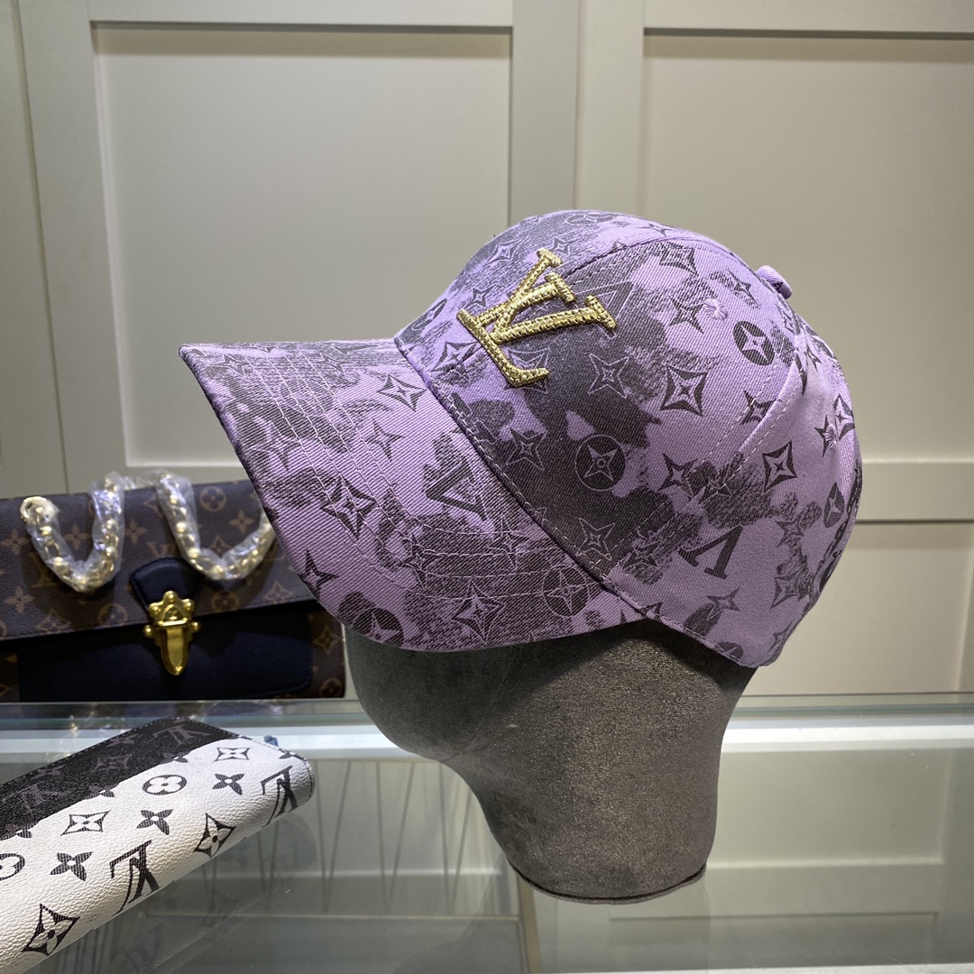 Louis Vuitton Be My Cap In Purple - Soul Replicas