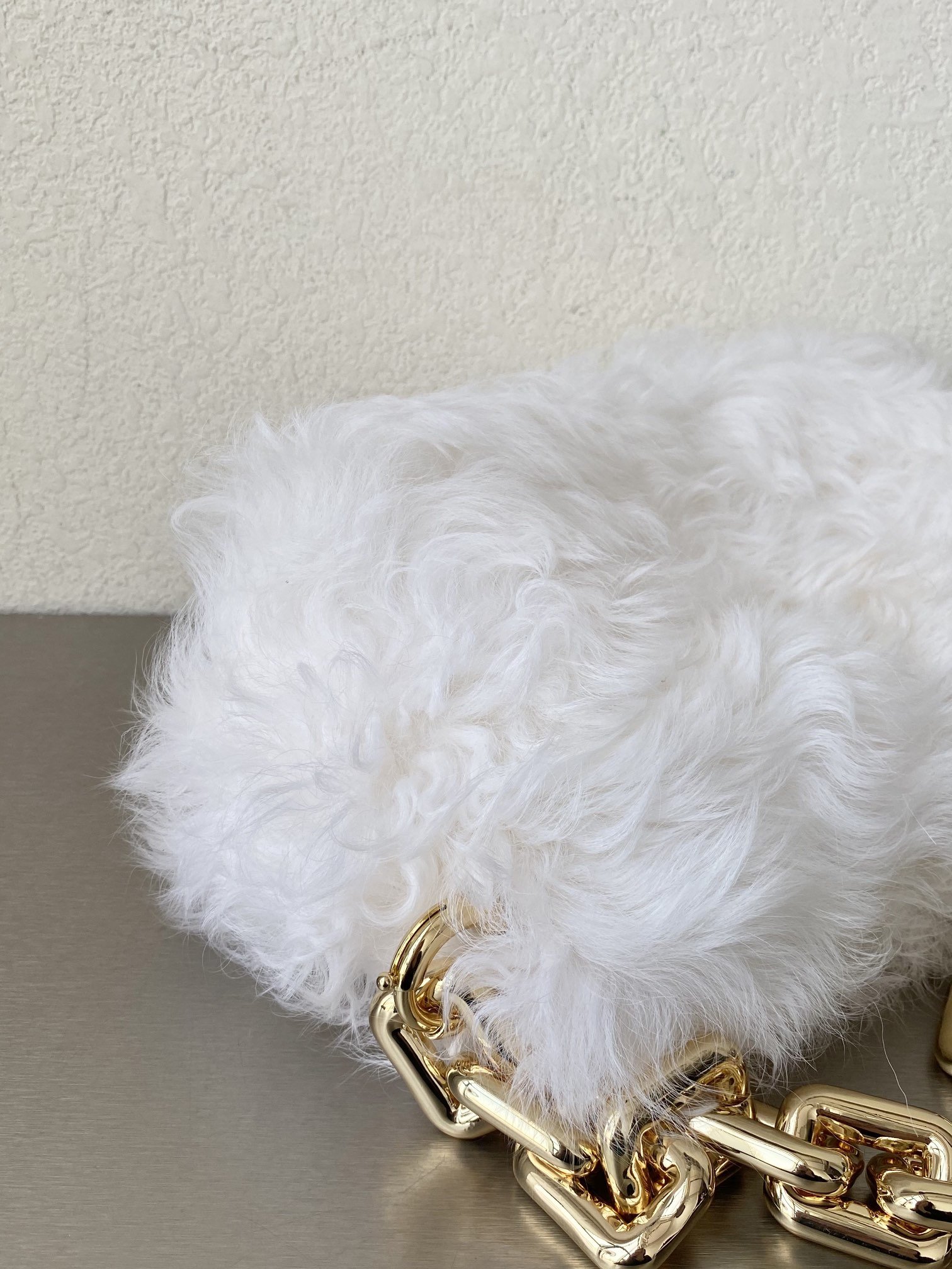 Bottega Veneta Chain Pouch White. For Women. Women-s Bags 12.2in/31cm - Soul Replicas