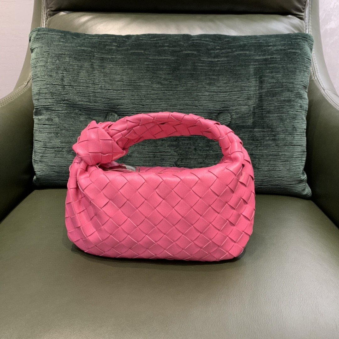 Bottega Veneta Mini Jodie Bag For Women 11in/28cm In Cranberry 651876VCPP56419 - Soul Replicas