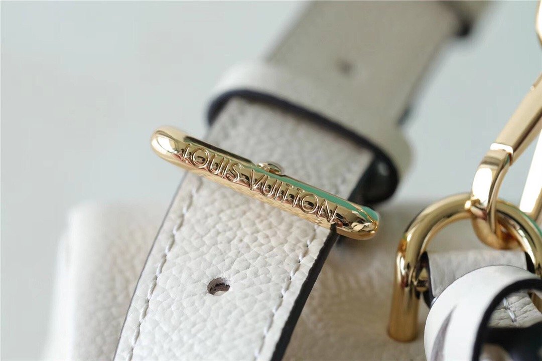 Louis Vuitton Madeleine MM Monogram Empreinte Creme Beige For Women. Women-s Handbags. Shoulder and Crossbody Bags 11.8in/30cm LV - Soul Replicas