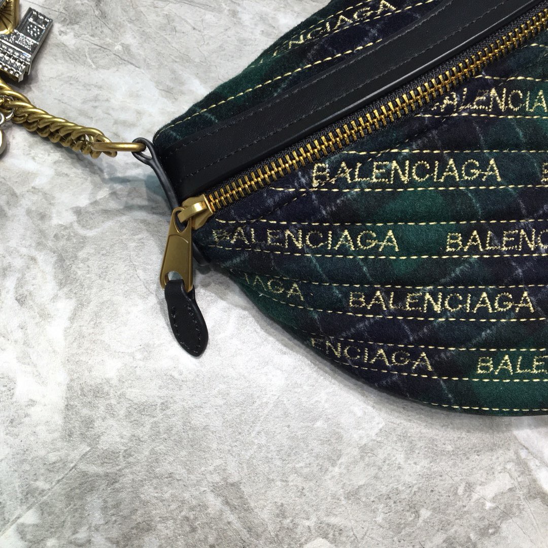 Balenciaga Souvenir XXS Belt Bag In Black. For Women. Women-s Bags 11.8in/30cm - Soul Replicas