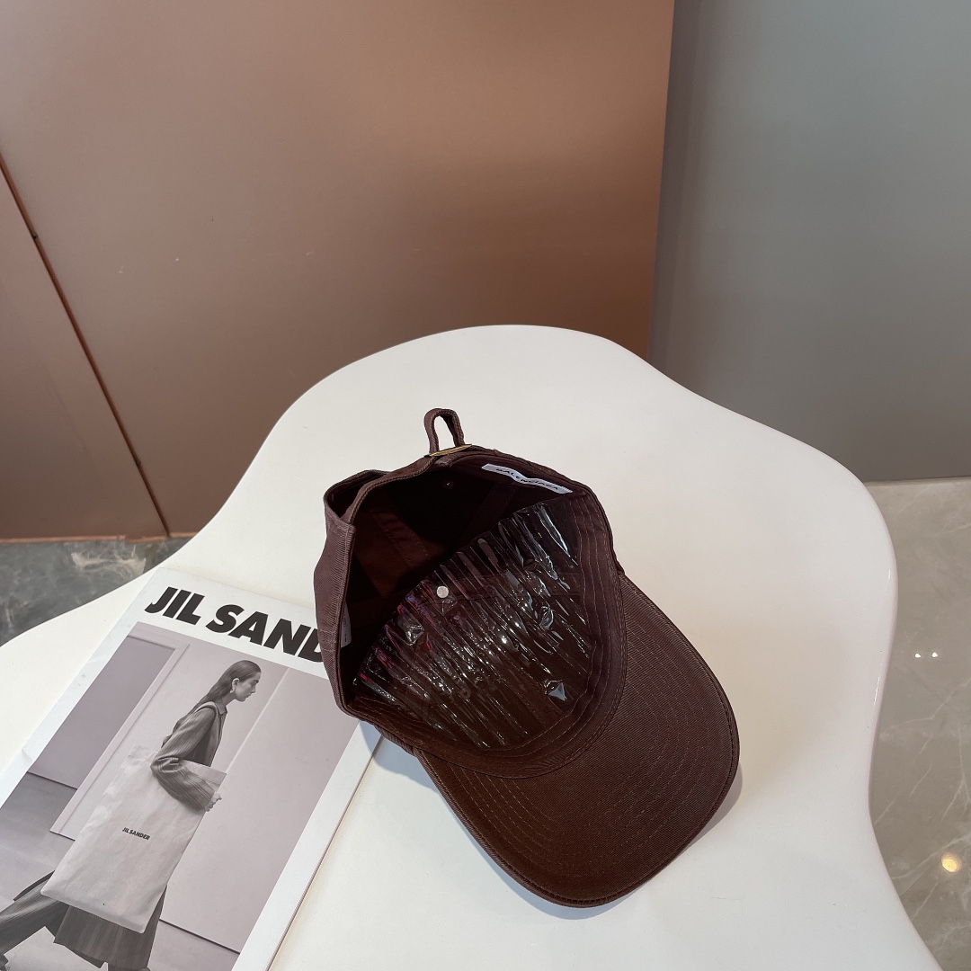 Balenciaga BB Sprayed Brown Cap - Soul Replicas