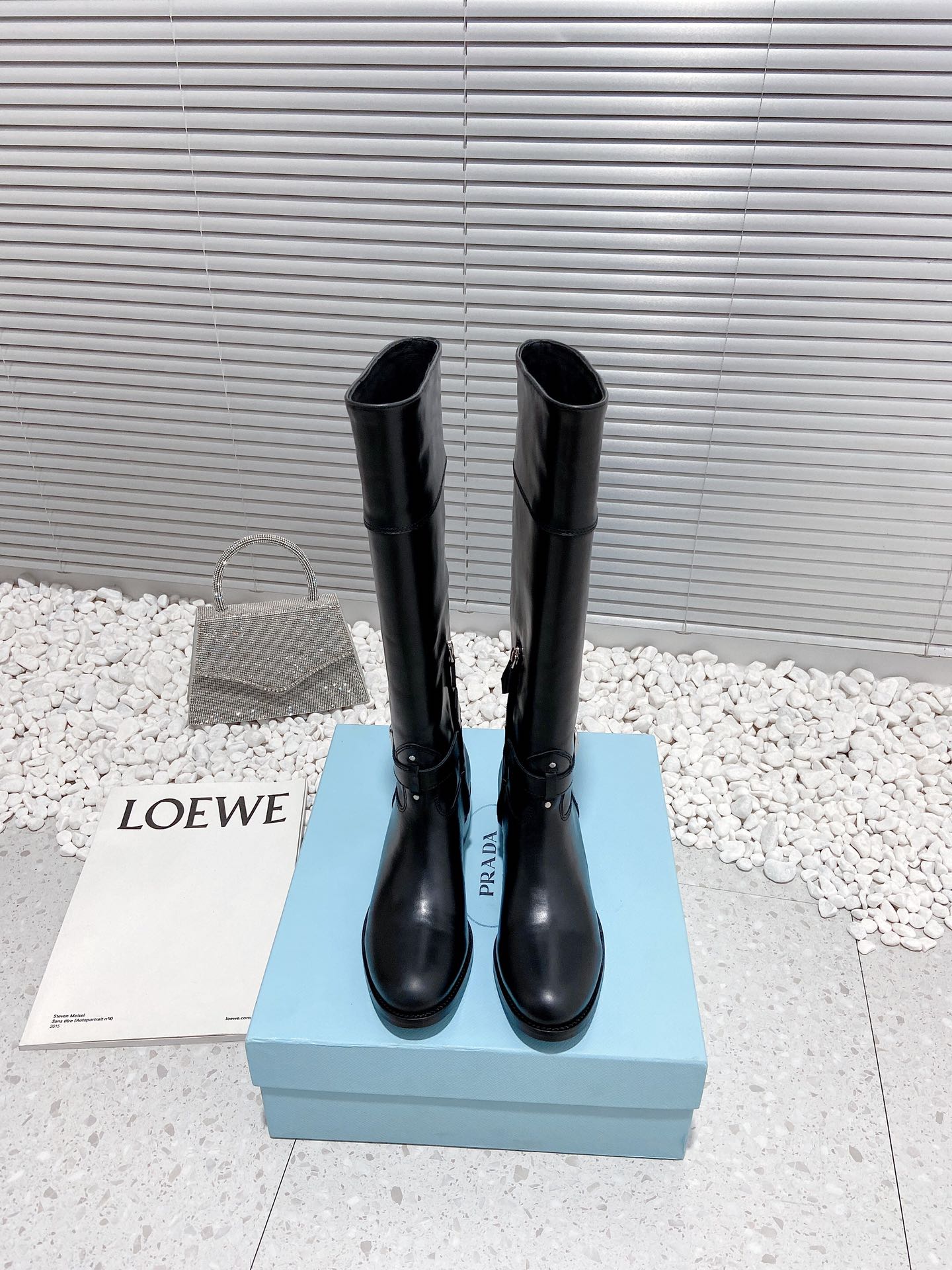 Prada Boots Black For Women Prada - Soul Replicas