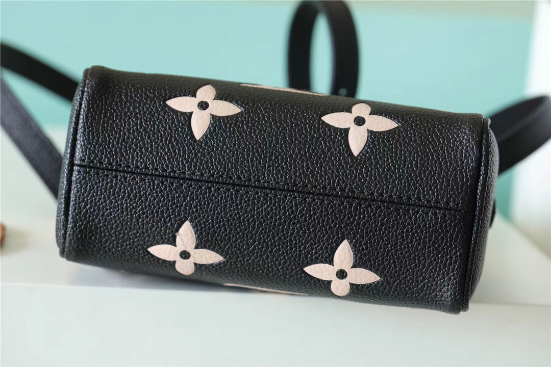 Louis Vuitton Nano Speedy Monogram Empreinte Arizona Beige/ Creme Beige For Women. Women's Bags. Shoulder And Crossbody Bags 6.3in/16cm LV - Soul Replicas