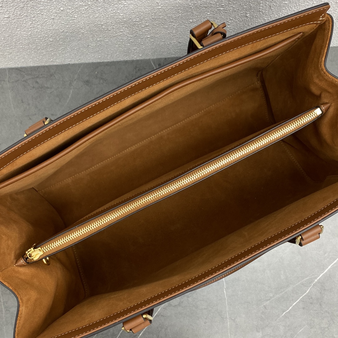 Celine Medium Cabas 16 Brown For Women 16in/40cm 197333DUF.04LU - Soul Replicas