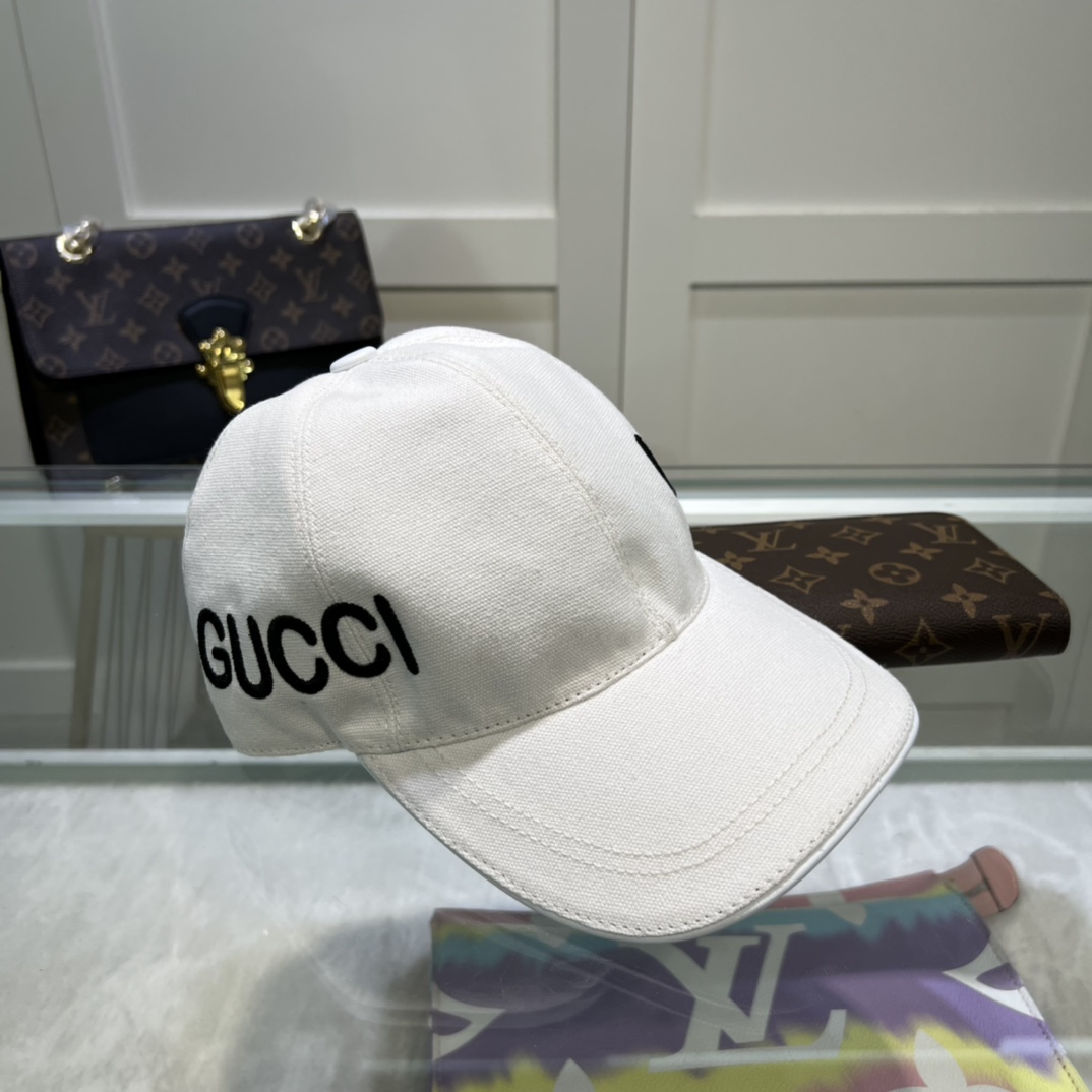 Gucci Off The Grid Baseball Hat White Gucci Hat - Soul Replicas