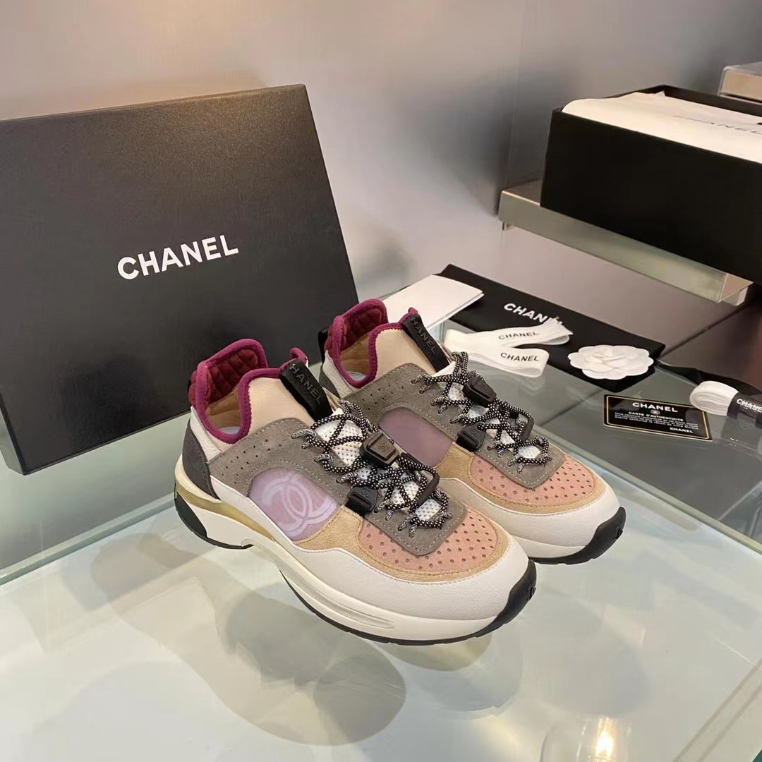 Chanel Women's Sneakers Beige For Women G39488 Y56142 K4944 - Soul Replicas