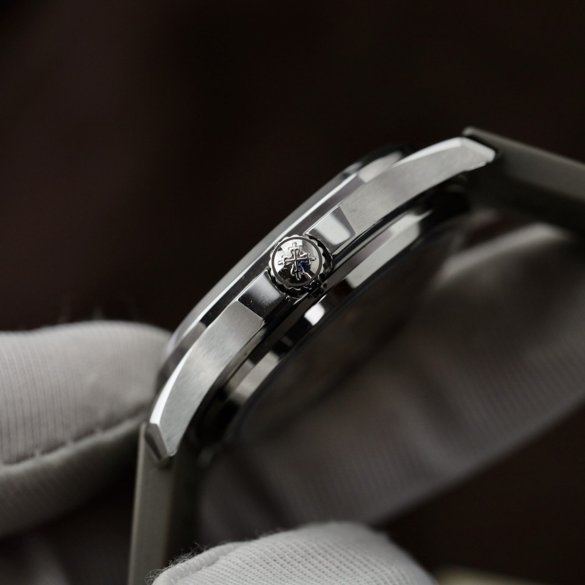 Patek Philippe Replica Watch Aquanaut 5067 Gray Dial Rubber Strap 35.6mm - Soul Replicas