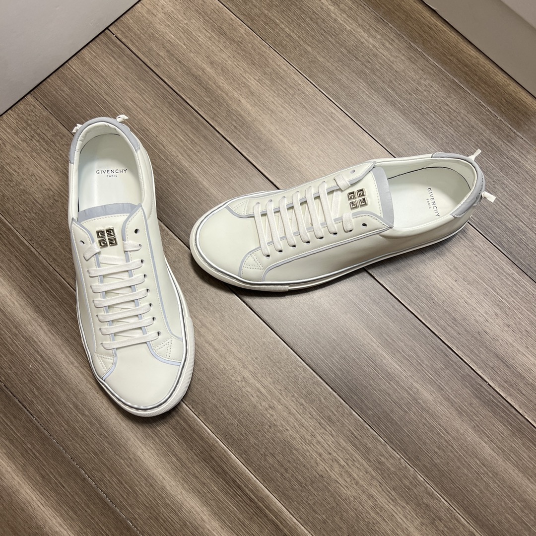 Givenchy City Sport Two-Tone Sneakers Grey And White For Men GVC - Soul Replicas