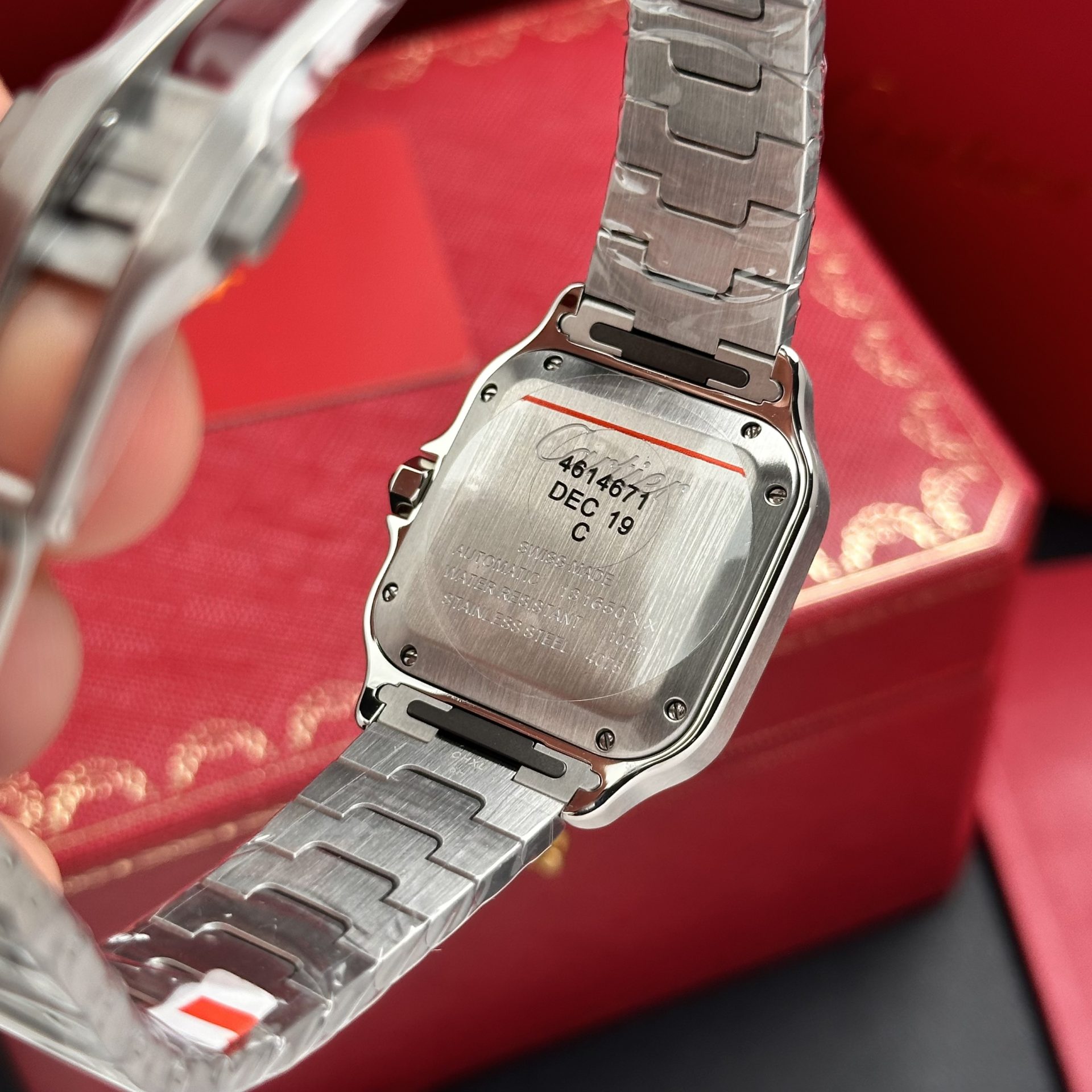 Cartier Replica Watch Santos WSSA0063 Blue Dial BV Factory 35mm - Soul Replicas