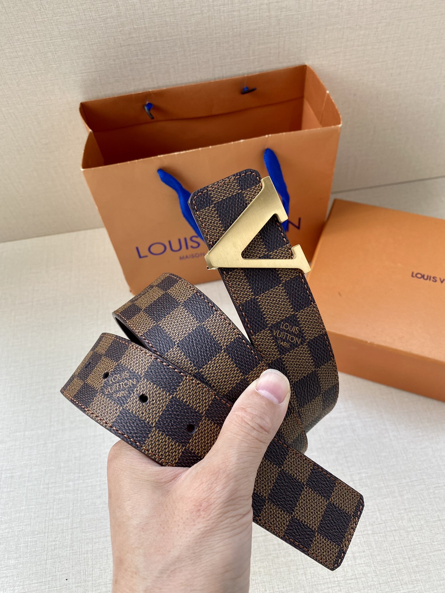 Louis Vuitton Iconic Reversible LV Belt Brown LV Women Belt - Soul Replicas
