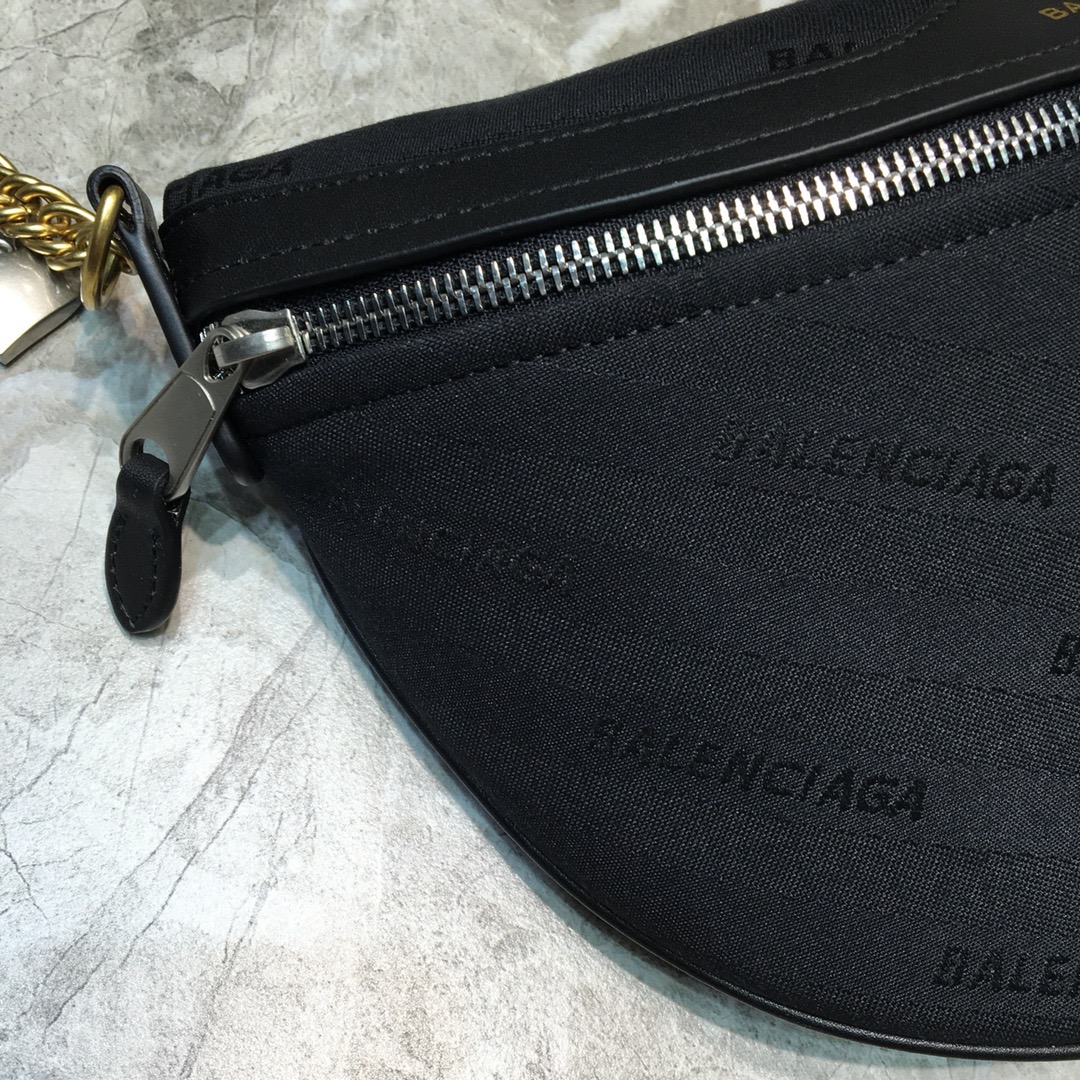 Balenciaga Souvenir XS Belt Bag In Black. For Women. Women-s Bags 9.5in/24cm - Soul Replicas