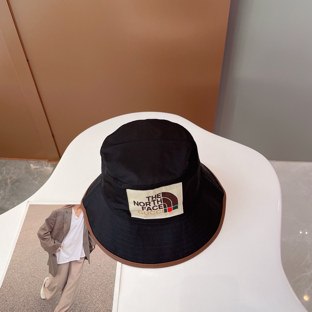 Gucci Bucket Hat Black Gucci Hat - Soul Replicas