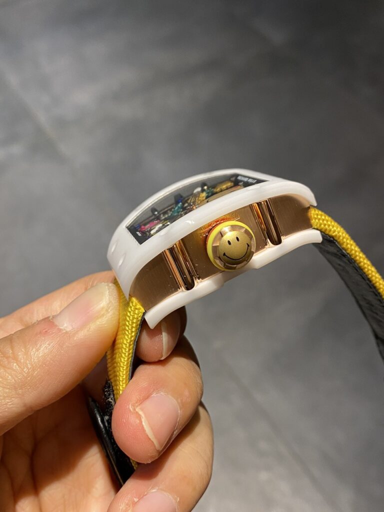 Richard Mille Fake Watch RM88 Smiley White Ceramic 42mm - Soul Replicas