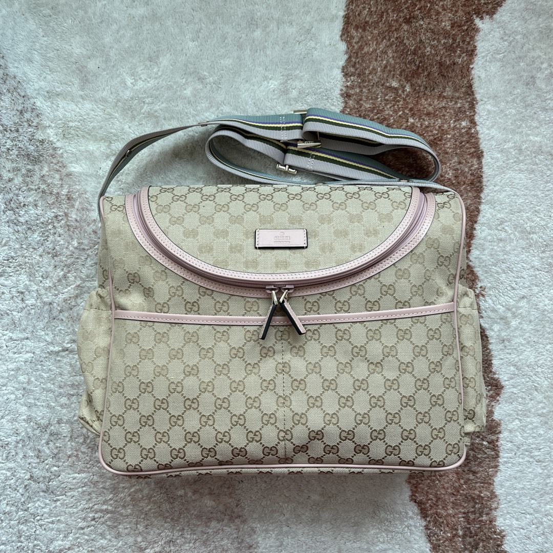 Original Gucci Baby Changing Bag Brown For Women. Women-s Bags 16.9in/43cm Gucci - Soul Replicas
