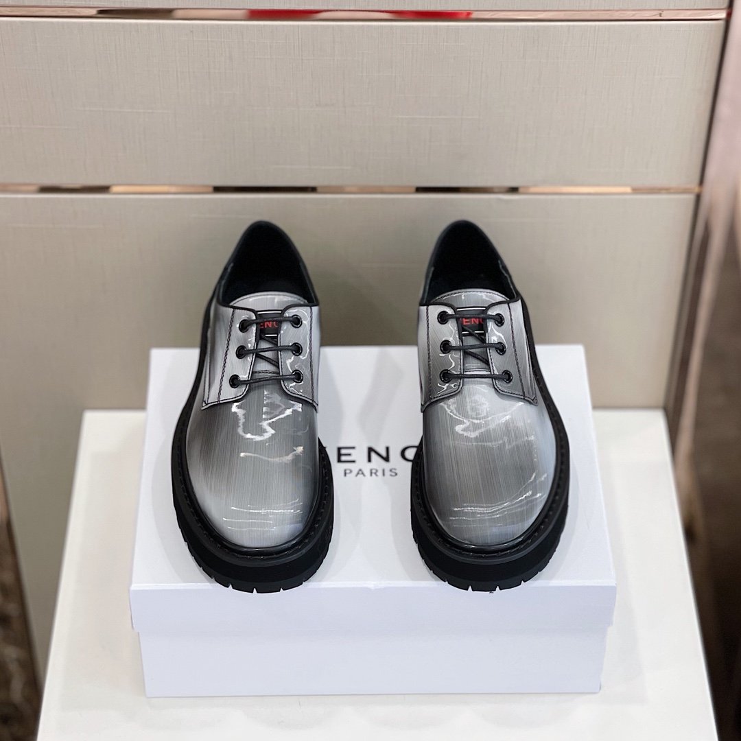 Givenchy Original Shoes Light Grey For Men GVC - Soul Replicas