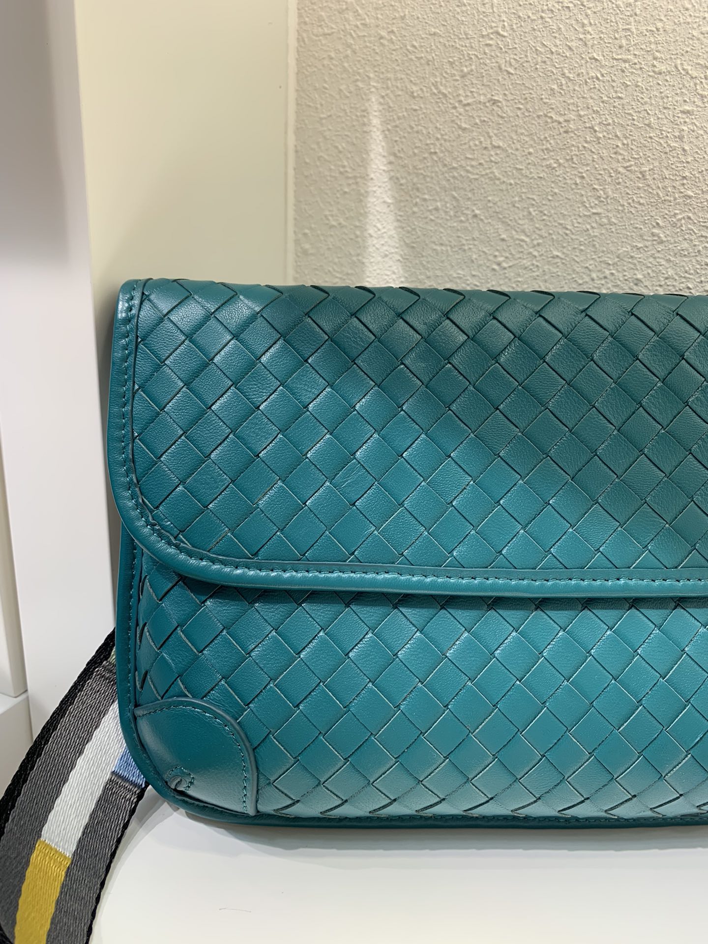 Bottega Veneta Functional Chest Bag Blue. For Women. Women-s Bags 10.2in/26cm - Soul Replicas