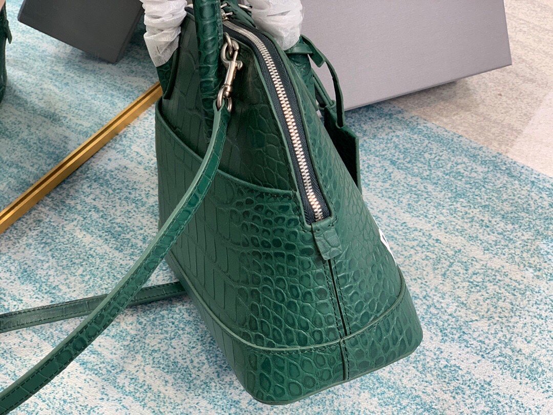 Balenciaga Ville XXS Handbag In Dark Green. For Women. Women-s Bags 8.6in/22cm - Soul Replicas