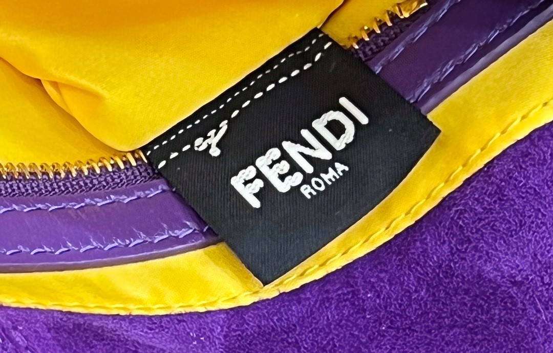 Fendi Baguette Purple Bag For Woman 25cm/9.5in - Soul Replicas