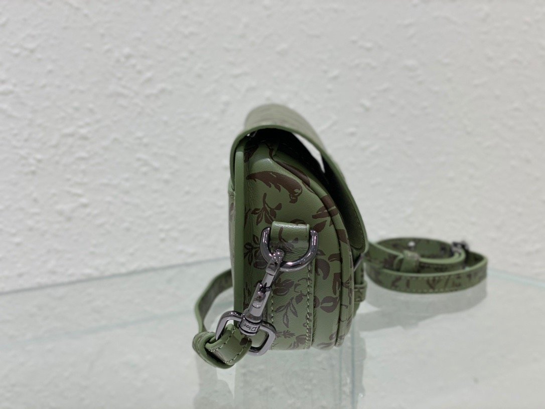 Christian Dior Bobby East-West Bag Green. For Women. Women's Handbags 8.5in/21cm CD - Soul Replicas