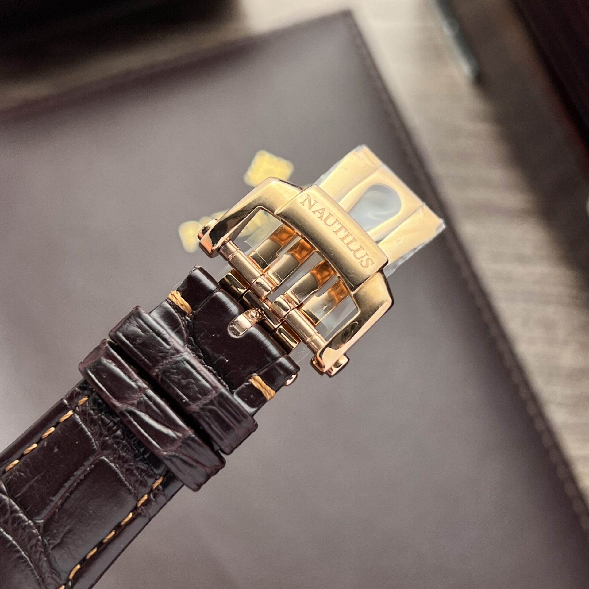 Patek Philippe Nautilus 5711 Replica Watch Leather Strap 3K Factory 40mm - Soul Replicas