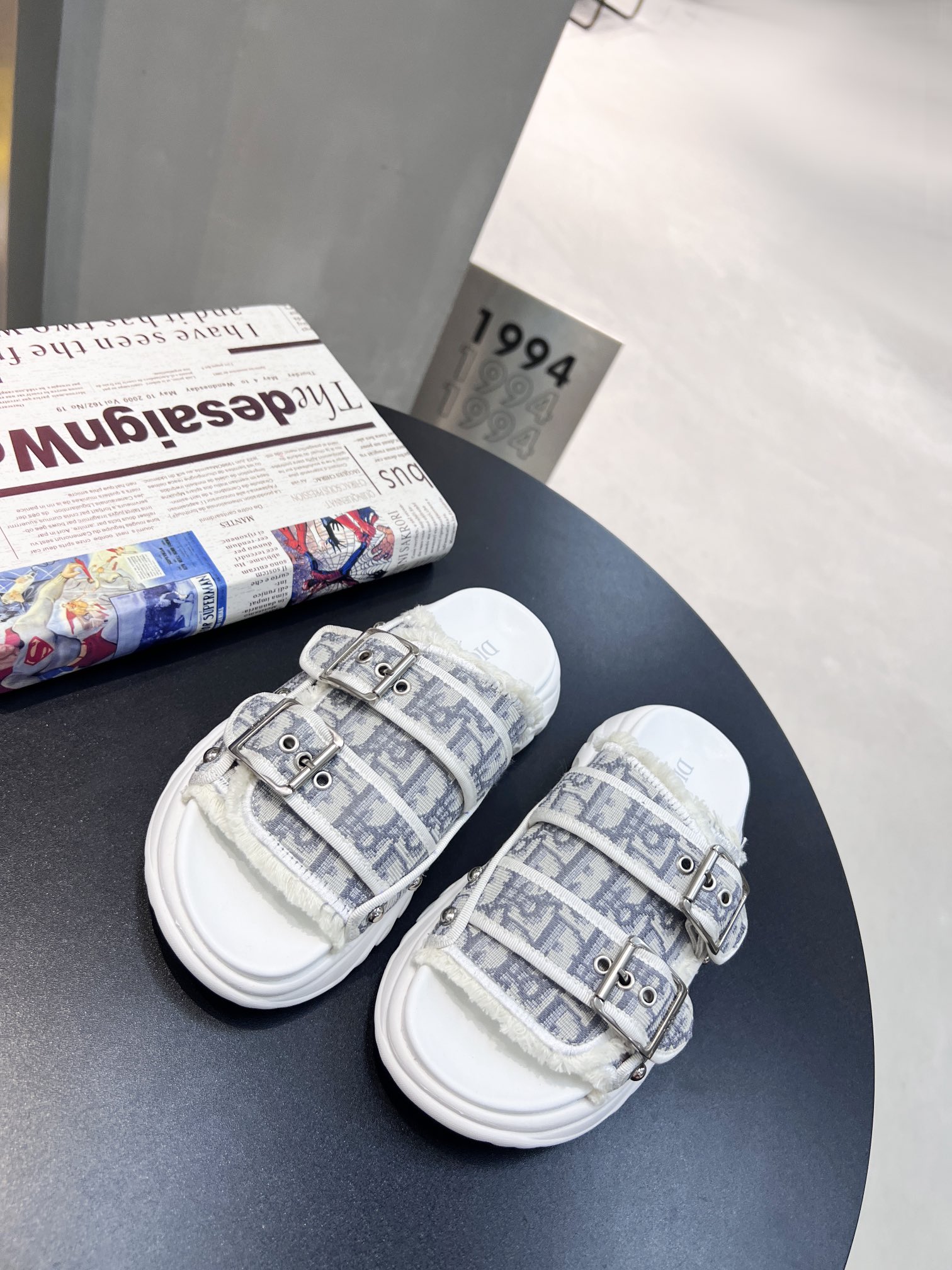 Christian Dior Women's D-Wander Slide White For Women CD - Soul Replicas