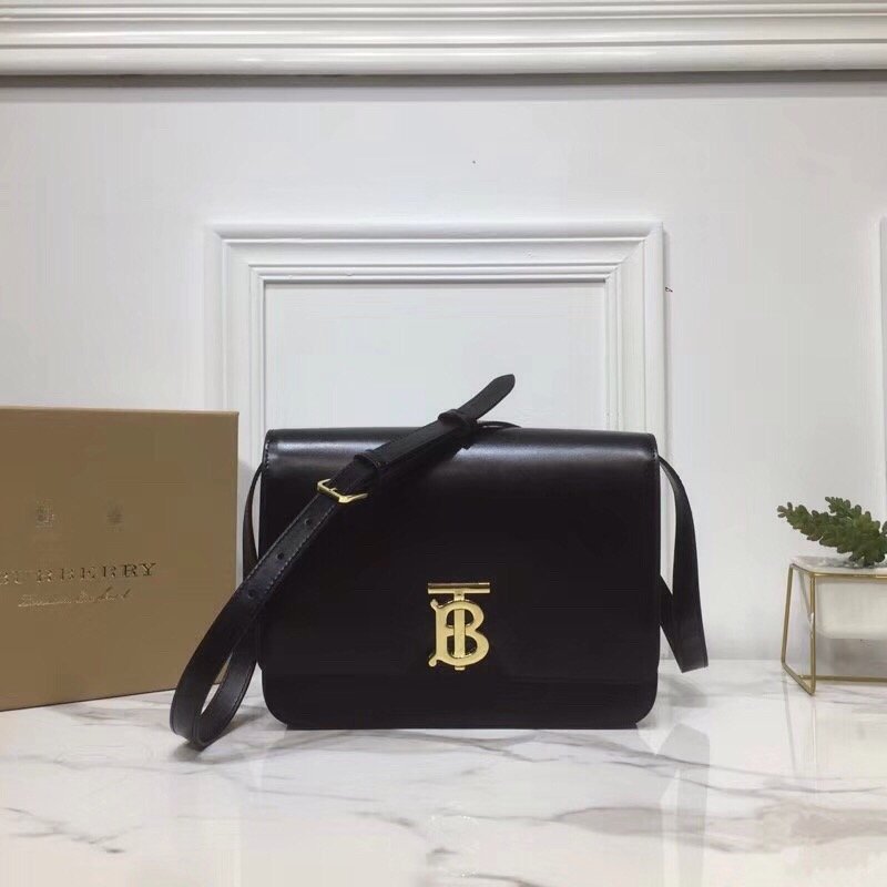 Burberry Small TB Crossbody Bag Monogram Black For Women. Women-s Bags 8.3in/21cm 80514911 - Soul Replicas