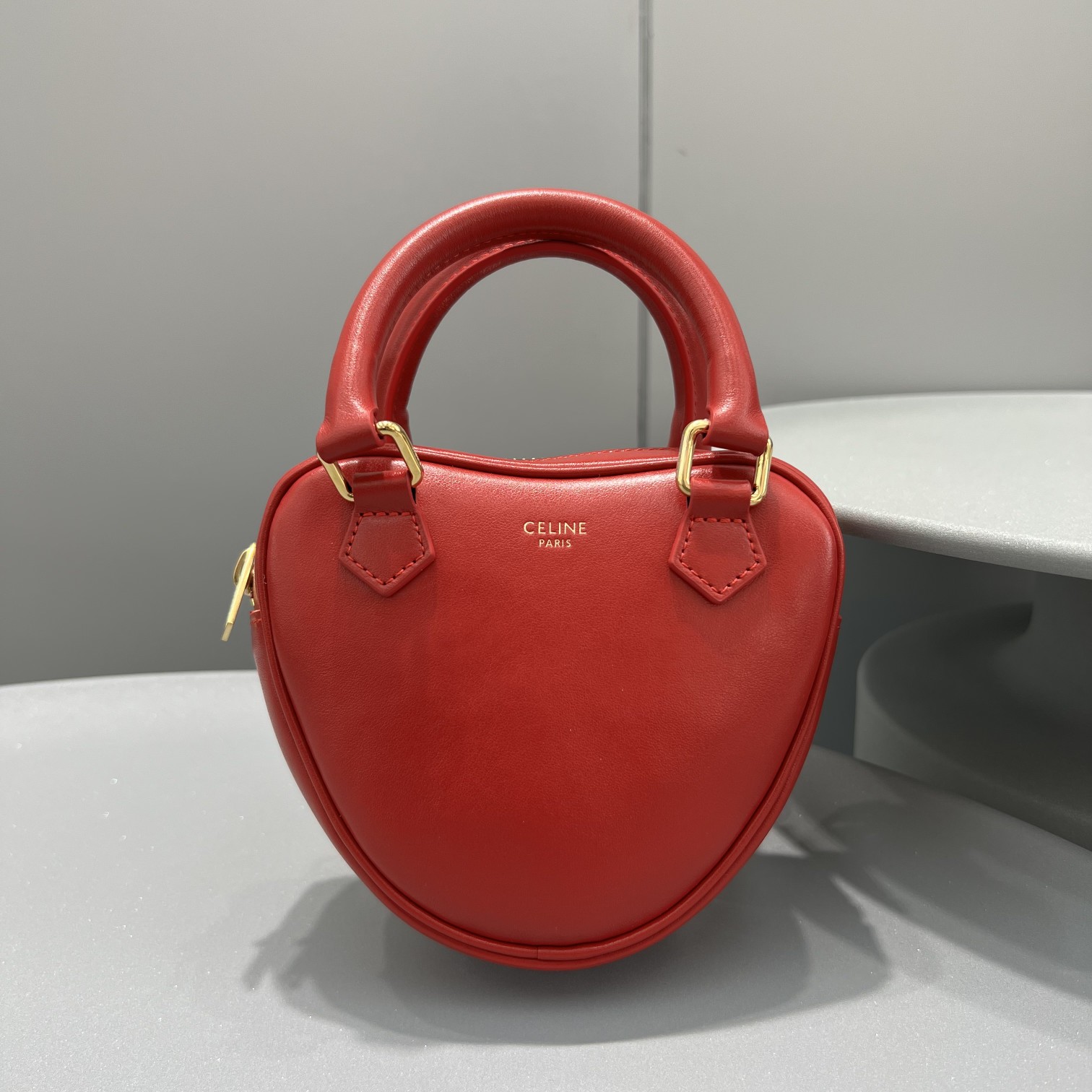 Celine Medium Celine Heart Red For Women 6in/14.5cm 198223DUA.27ED - Soul Replicas