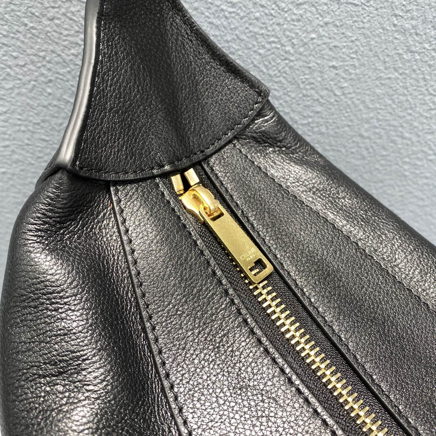 Celine Medium Romy In Supple Black For Women 13in/34cm - Soul Replicas