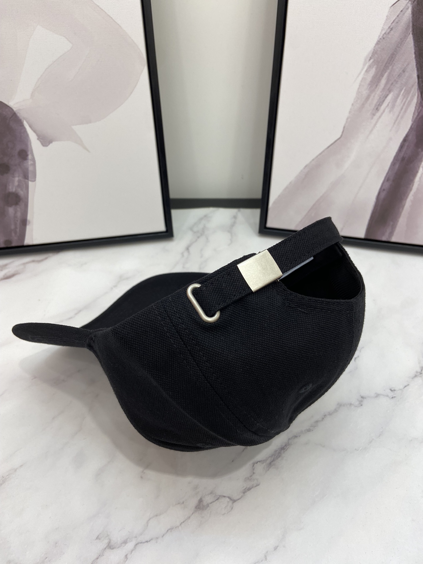 Prada Drill Baseball Cap Black Prada Cap - Soul Replicas