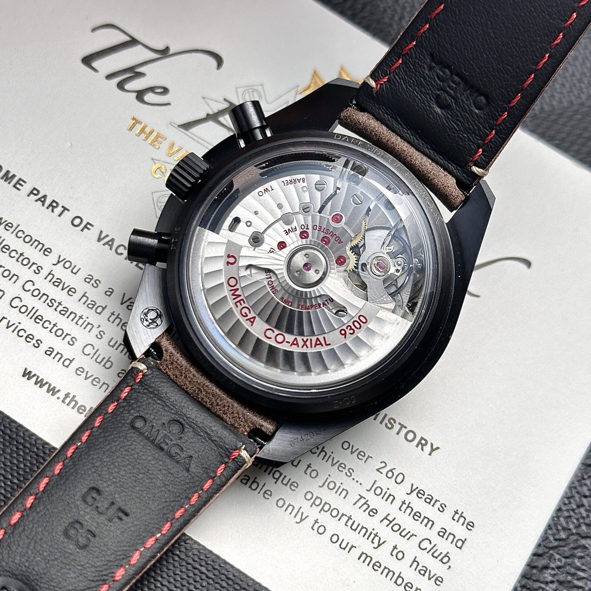 Omega SpeedMaster Replica Watch Highest Quality Black OM 44mm - Soul Replicas