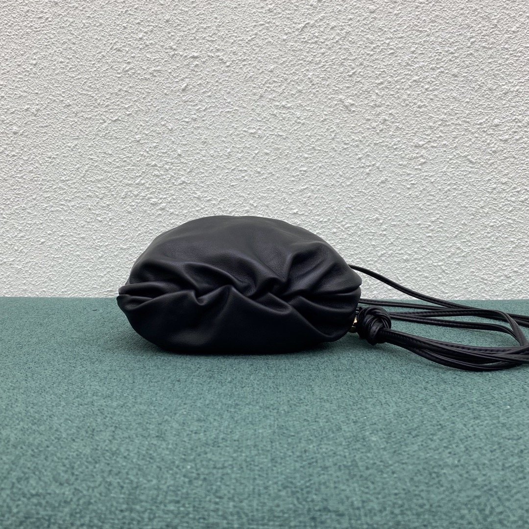 Bottega Veneta Mini Pouch Black. For Women. Women's Bags 7.8in/20cm - Soul Replicas