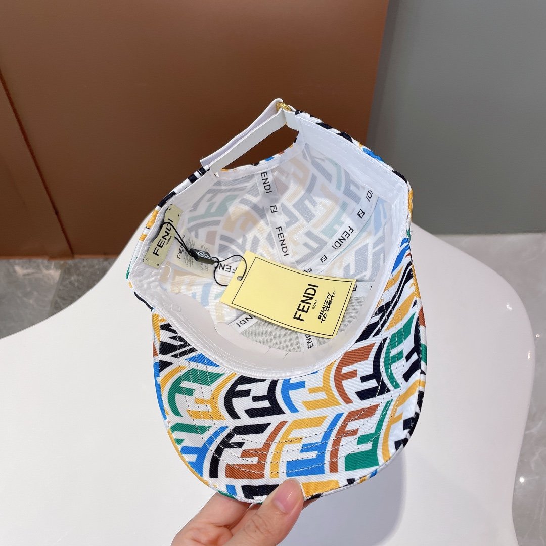Fendi Baseball Cap Multicolor Fendi Cap - Soul Replicas